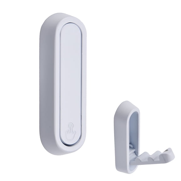 Folding Wall Hooks Bathroom Hooks Clothing Hooks Multi-purpose Use Towel Hanger White