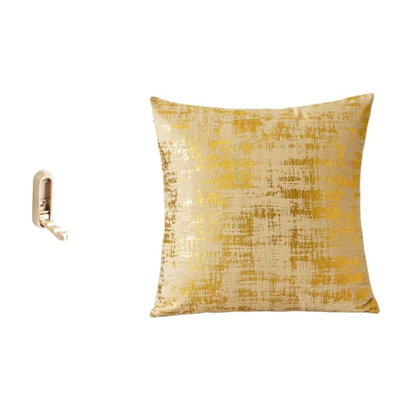 Folding Wall Hooks Wall Mounted Coat Hooks Pillows Cover Wave Pattern Slip Resistant for Bathroom Living Room