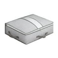 thumbnail image 1 of Folding Wardrobe Storage Box with Clear View Window, Zippered Organizer for Clothes Sweaters Pants, Under Bed and Closet Storage, Foldable Design for Home Organization, 1 of 9