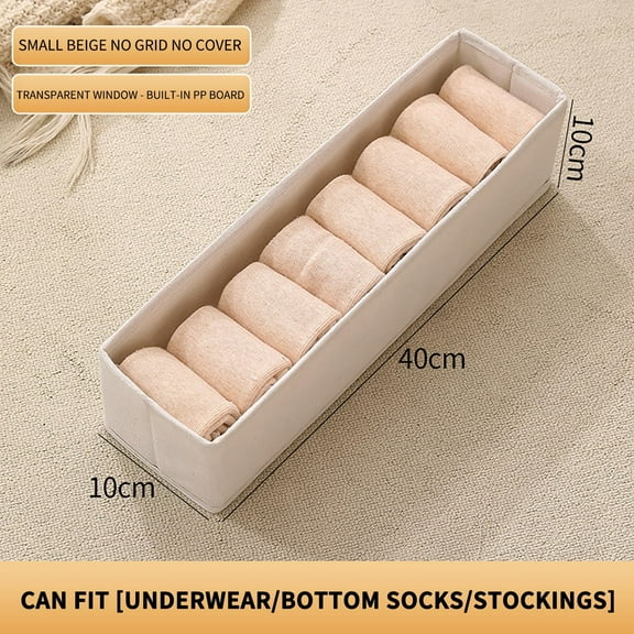Folding Wardrobe Storage Box | Drawer Style Closet Organizer for Sweaters, Pants & Clothes | Breathable Fabric Collapsible Bin | Bedroom, Dorm & Home Storage Solution