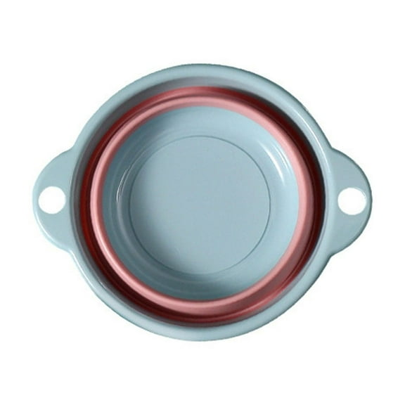 Folding Wash Basin, Collapsible Plastic Basin, Multi-Purpose for Household Travel Dorm Vegetable Washing