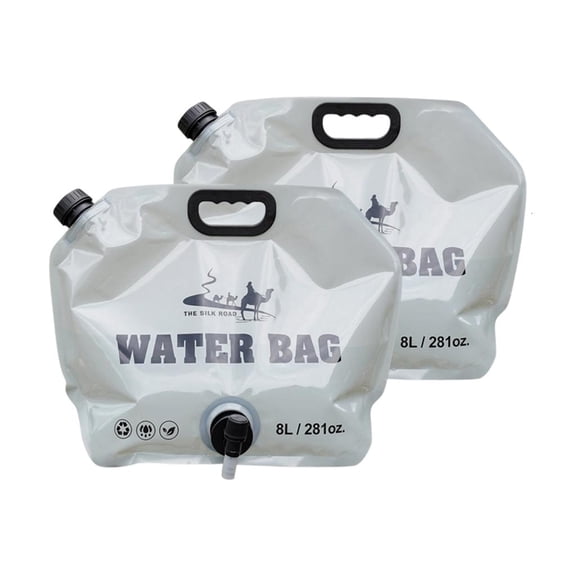 Folding Water Bag Foldable Drinking Waters Carriers Container Practical Water Storage Bladder Bag For Outdoor Sports