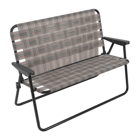 Folding Web Strap Loveseat