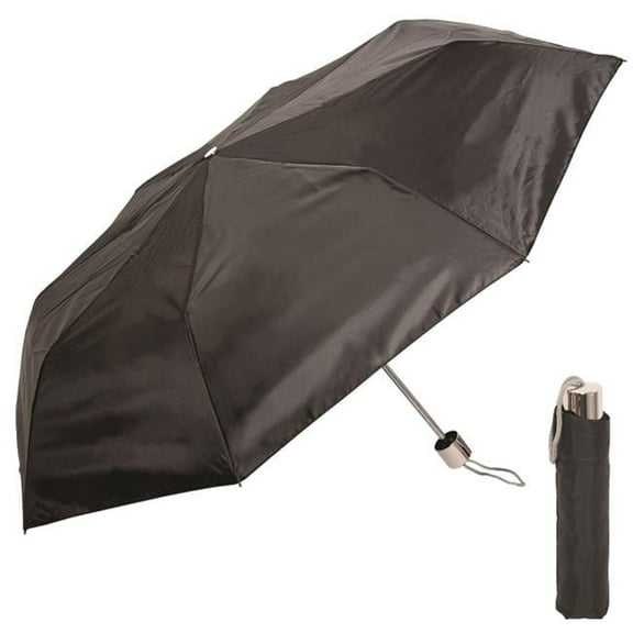 Folding Windproof Umbrella Black