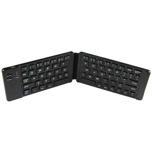 Folding Wireless Keyboard for Jitterbug Smart3 Phone - Rechargeable Portable Compact W7K Compatible With Lively Jitterbug Smart 3 Model