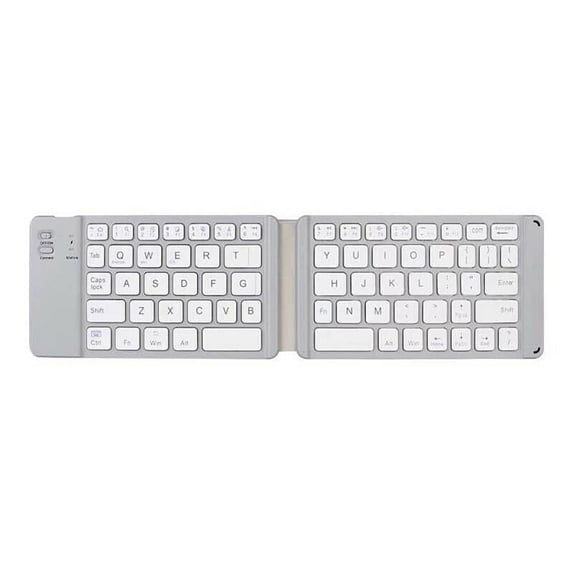 Folding Wireless Keyboard for Samsung Galaxy A23 5G Phone - Rechargeable Portable Compact Z1Q Compatible With Galaxy A23 5G Model