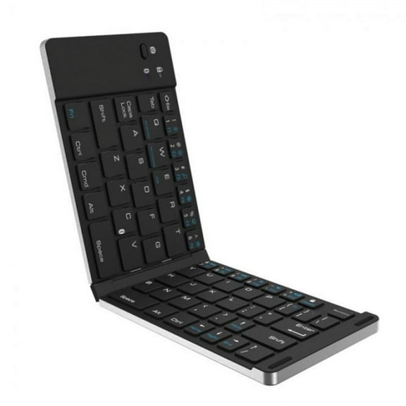 Folding Wireless Keyboard for Samsung Galaxy S23 FE Phone - Rechargeable Portable Compact for Samsung Galaxy S23 FE 6.4" (Fan Edition) Model