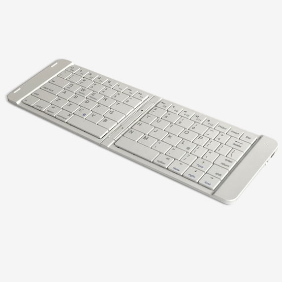 Folding Wireless Keyboard for Samsung Galaxy Tab S8 Ultra 14.6"/Plus 12.4"/11" - Rechargeable Portable Compact