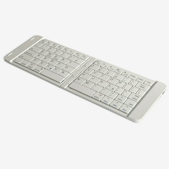 Folding Wireless Keyboard for TCL 30XL, 30 XE 5G/V 5G - Rechargeable Portable Compact