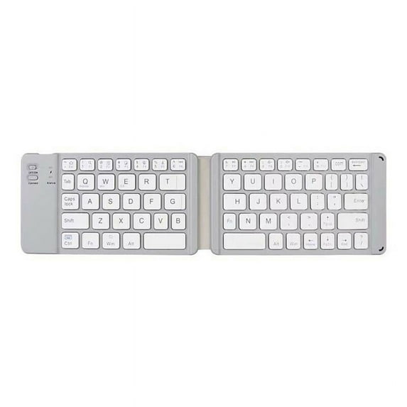 Folding Wireless Keyboard for iPhone SE (2022) - Rechargeable Portable Compact R8Y for iPhone SE (2022) (3rd Generation)