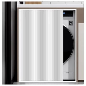 Folding accordion closet door, adjustable folding screen, blackout folding door, no drilling required, for wardrobe, closet and front door