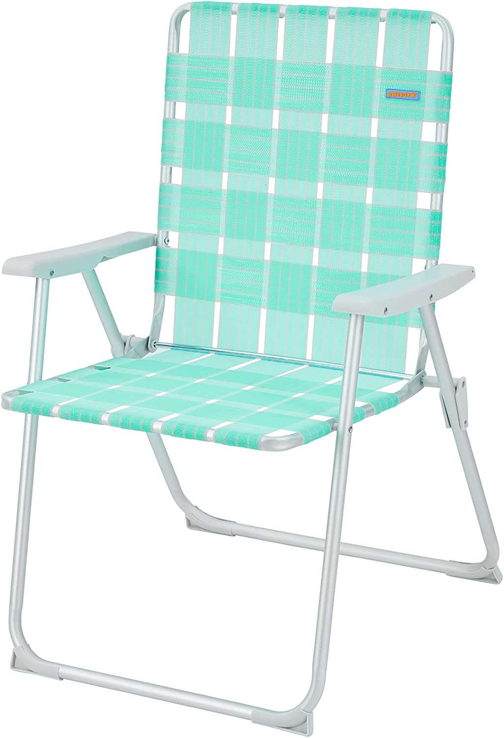 Folding bed Lawn Beach Chair,Heavy Duty Portable Chairs for Outside with Hard Arm,Carry Strap