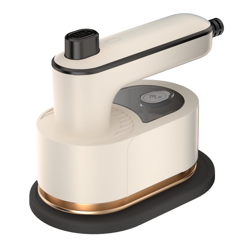 Folding hanging electric iron, foldable design, light and compact body, anti-scalding base, deep sterilization and mites removal.