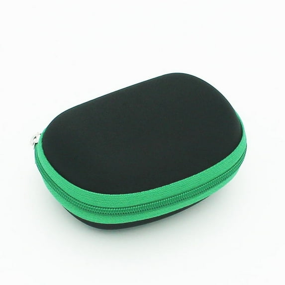 Folding reading glasses glasses case for men and women elderly lightweight EVA zipper case portable small cloth glasses bag