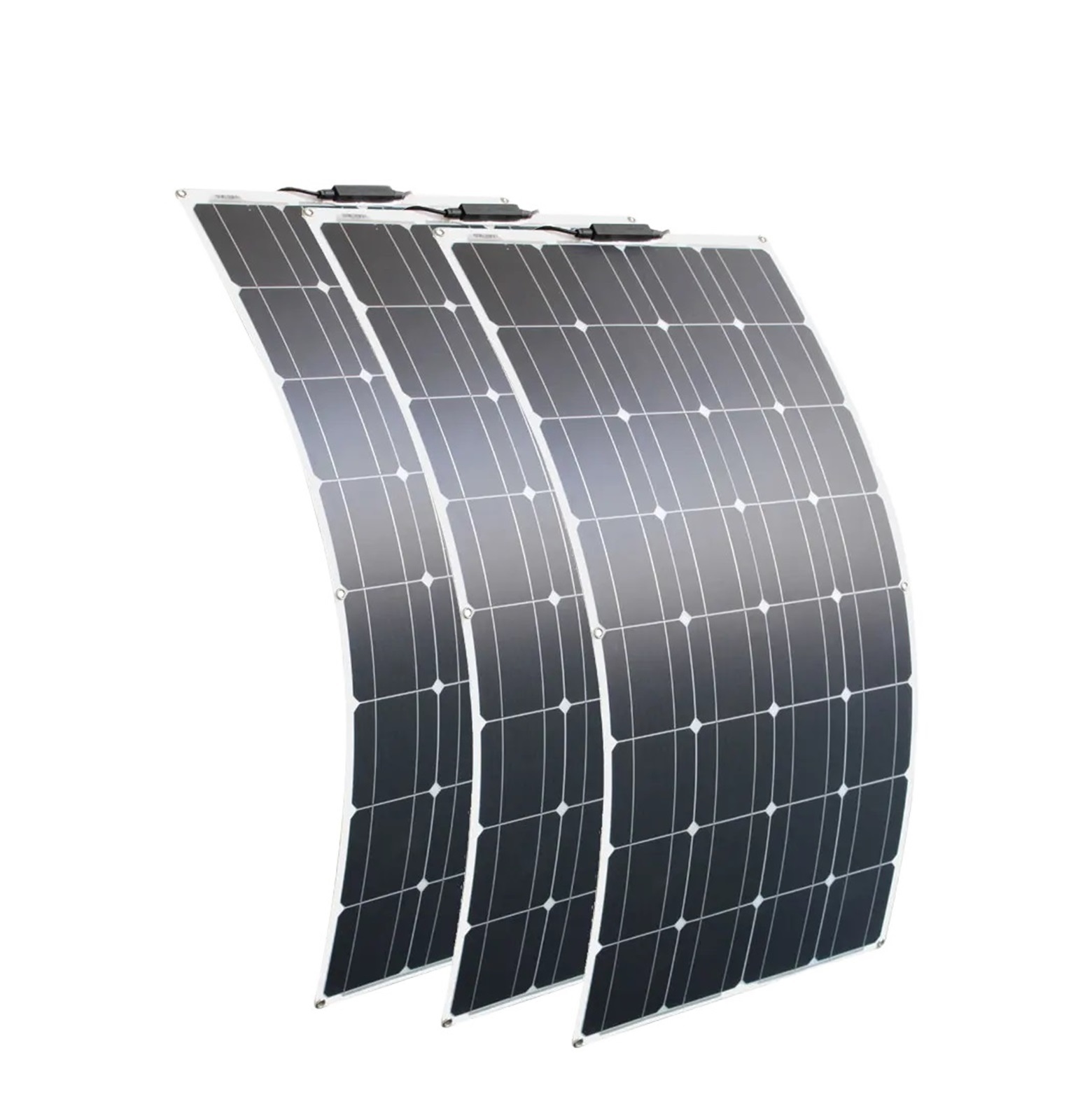 Folding solar panels 100-600W Single Crystal Semi-flexible Solar Photovoltaic Panel Single 2V Is Suitable For RV Yachts And Vehicles Solar charger