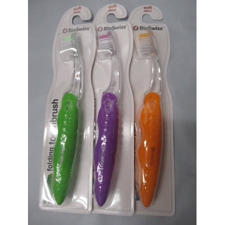 Folding toothbrush -Orange