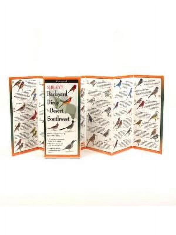 DAVID ALLEN SIBLEY FoldingGuides: Sibley's Back. Birds of the Desert Southwest (Other)