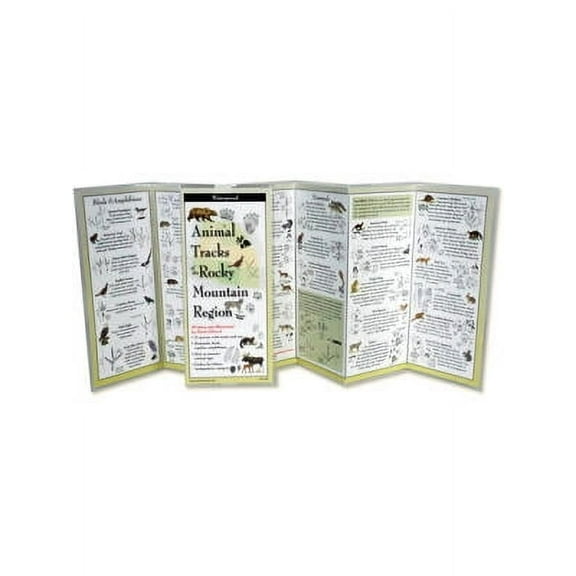 Foldingguides(tm): Animal Tracks of the Rocky Mountain Region (Other)