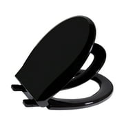 Foldlife Toilet Seat, Round Toilet Seat with Toddler Seat Built in, Potty Training Toilet Seat Round Fits Both Adult and Child, with Slow Close and Magnets