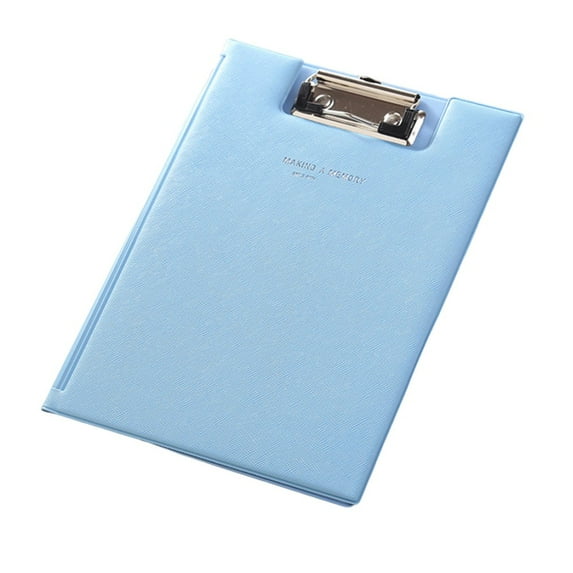 Foldover Clipboards Clipboard Folder With Built-in Pen Holder For A4 With Lid Writing Board With Metal Clip 315mm X 225m