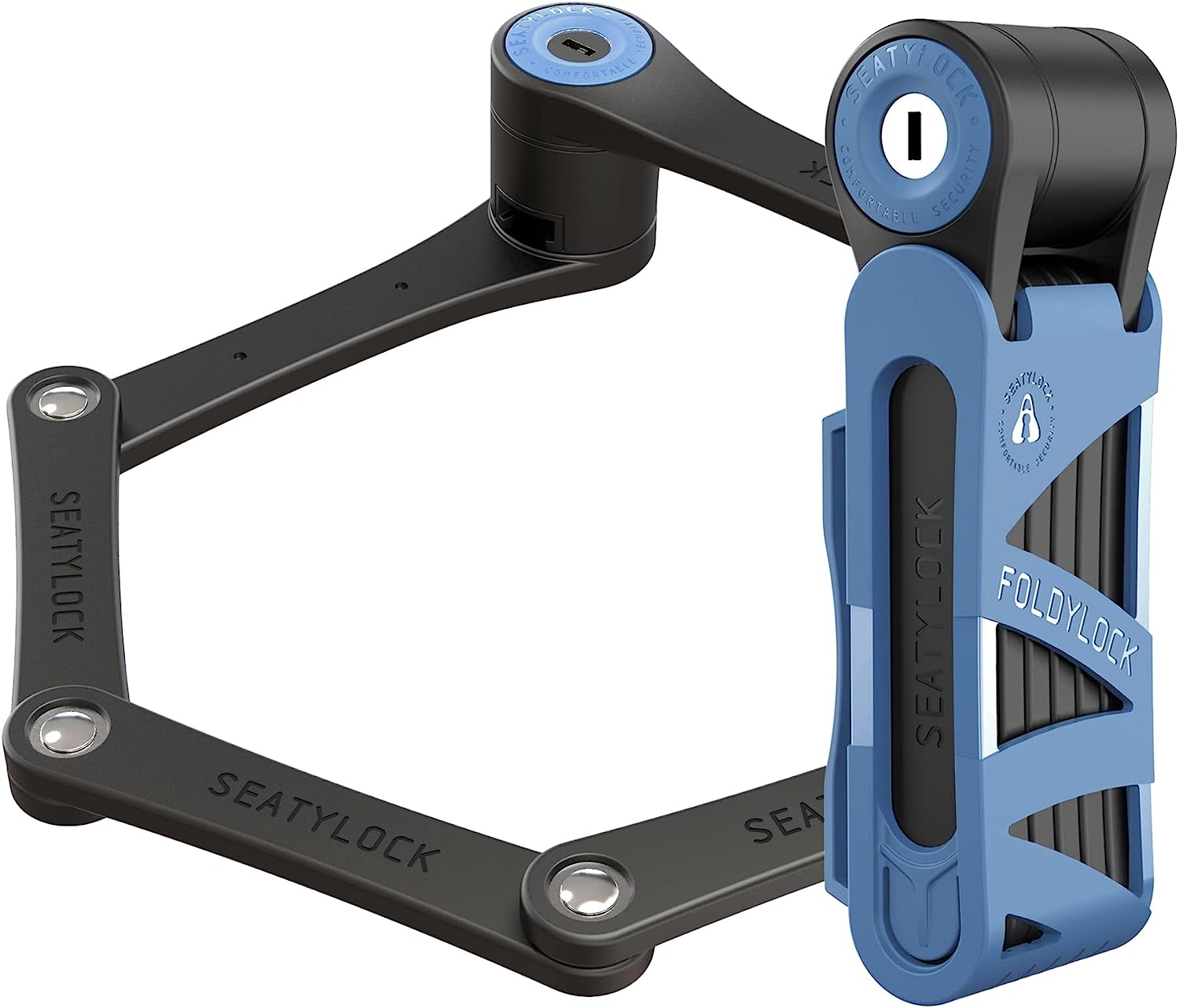 FoldyLock Mini Folding Bike Lock Patented Lightweight Bicycle Lock
