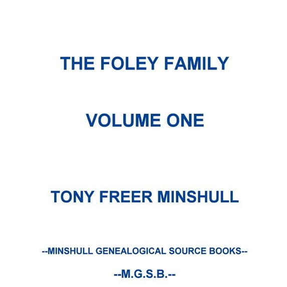 The Foley Family Volume One (Paperback)