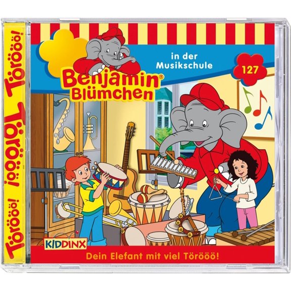 Benjamin Blmchen Folge 127: Benjamin in der Musikschule (CD)