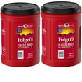 thumbnail image 1 of Folger Classic Roast Ground Coffee Medium Roast 2 pack 43.5 oz Includes Cerfa's Coffee Scoop, 1 of 4