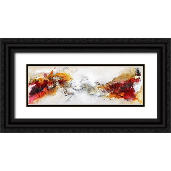 Folger, Isolde 14x7 Black Ornate Wood Framed with Double Matting Museum Art Print Titled - Imperiu