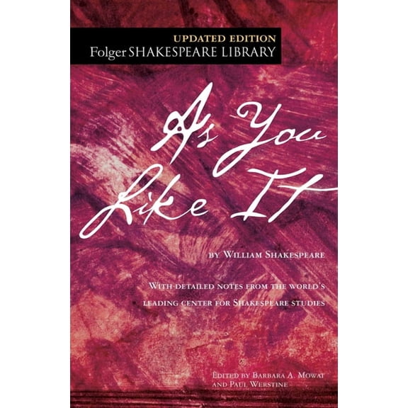 Folger Shakespeare Library As You Like It, (Paperback)
