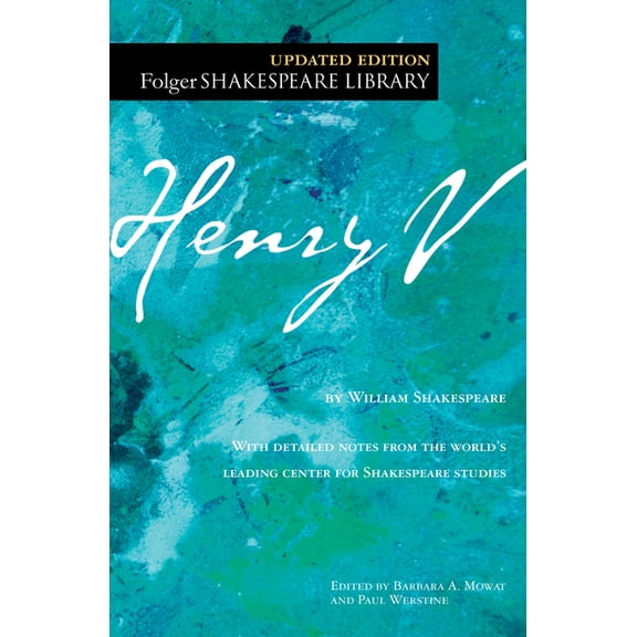 Folger Shakespeare Library Henry V, (Paperback)