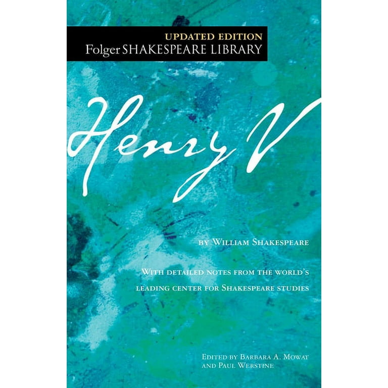 Folger Shakespeare Library Henry V, (Paperback) - Walmart.com