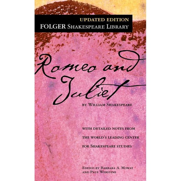 Folger Shakespeare Library Romeo and Juliet, (Paperback)