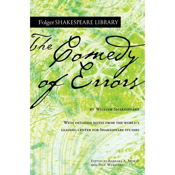 Folger Shakespeare Library The Comedy of Errors, (Paperback)