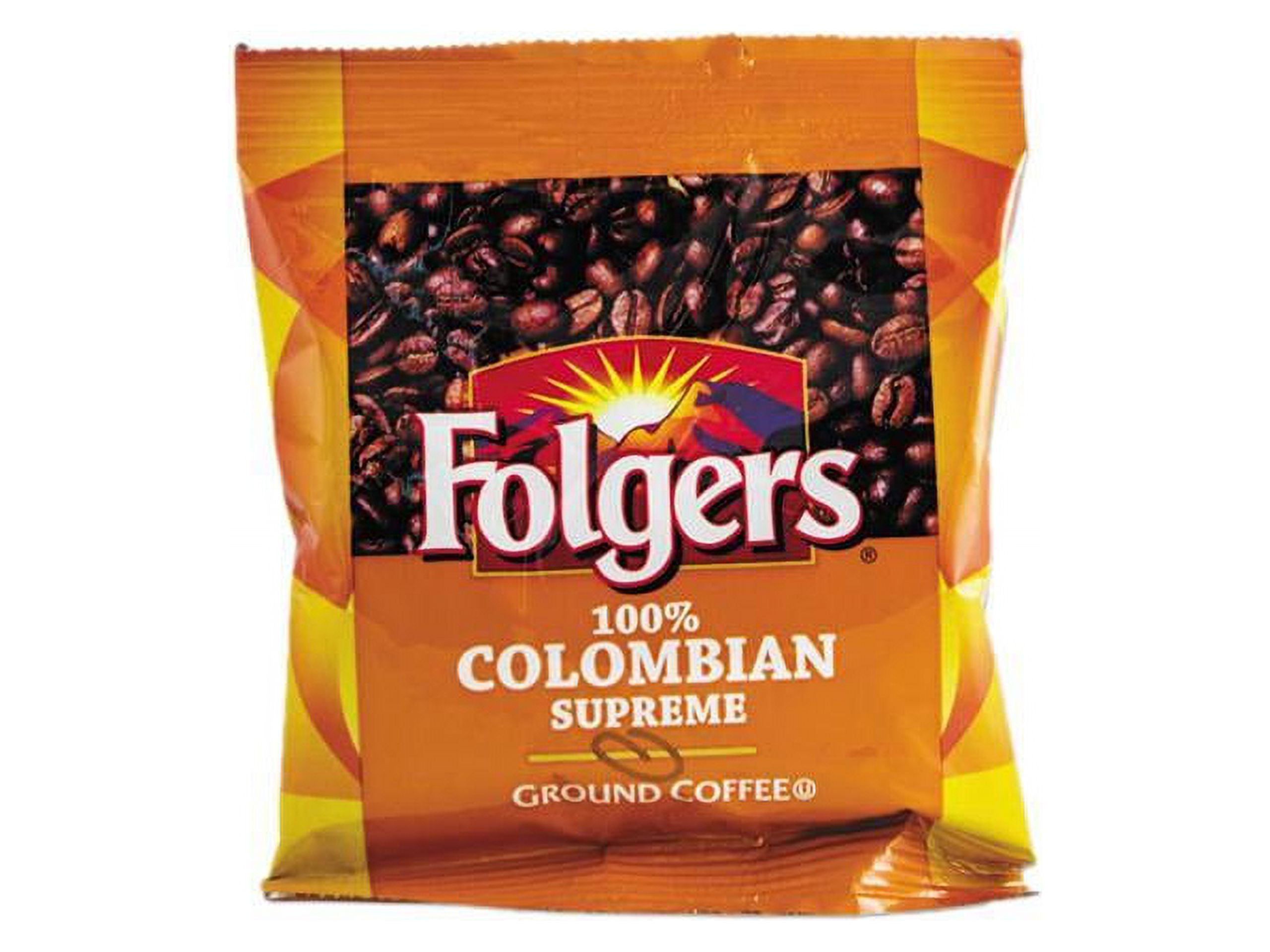 Folgers® 100% Colombian Pouch Coffee, 1.75 Oz., Carton Of 42 Bags