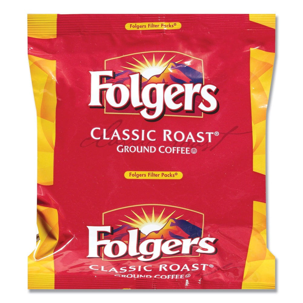 Folgers 2550052320 1.05 oz. Regular Coffee Filter Packs (40/Carton)