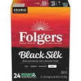 thumbnail image 1 of Folgers Black Silk, Dark Roast Coffee, Keurig K Cup Pods, 24 Count Box, 1 of 12
