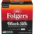 thumbnail image 1 of Folgers Black Silk, Dark Roast Coffee, Keurig K Cup Pods, 48 Count Box, 1 of 13