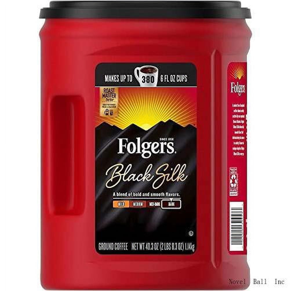 Black Silk Ground Coffee, 40.3 Ounces 44.0 Ounces 40.3 Ounce 1
