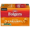 thumbnail image 1 of Folgers Buttery Caramel Ground Coffee K-cup Pods for Keurig Brewers, 12 ct (Pack of 2), 1 of 1