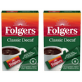 Folgers Classic Decaf Instant Coffee Crystals Packets, 6 Count Pack