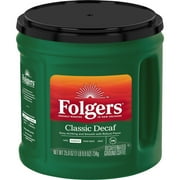 Folgers Classic Decaf Ground Coffee, Medium Roast, 25.9 oz Canister price history and forecast - Folgers
