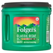 Folgers Classic Decaf Ground Coffee, Medium Roast, 30.5-Ounce