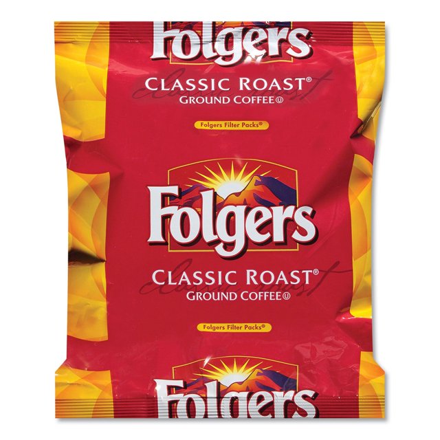 Folgers Classic Roast Ground Coffee, Filter Packs (0.9 oz., 40 ct