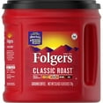 Folgers Classic Roast Ground Coffee, Medium Roast Coffee, 25.9 Ounce Canister