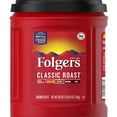 thumbnail image 1 of Folgers Classic Roast Medium Roast Ground Coffee, 38.4 Ounces, 1 of 3