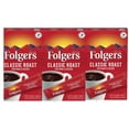 thumbnail image 1 of Folgers Classic Roast Single Serve Medium Roast Instant Coffee Packets, 7 CT pack of 3, 1 of 4