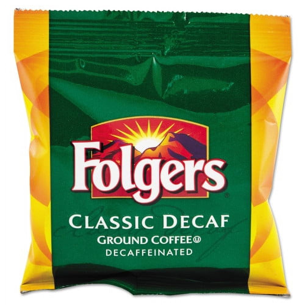 Coffee Filter Packs, Decaffeinated Classic Roast, 9/10oz, 10/Pack, 4 Packs/Carton Coffee Filter Packs, Decaffeinated Classic Roast, 9/10oz, 10/Pack, 4 Packs/Carton