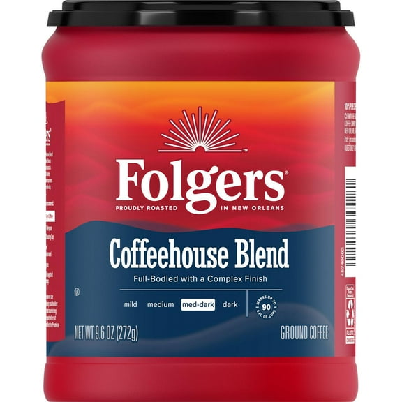 Folgers Coffeehouse Blend Medium Dark Ground Coffee