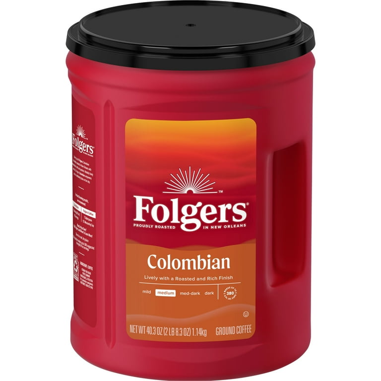 Folgers colombian coffee discount